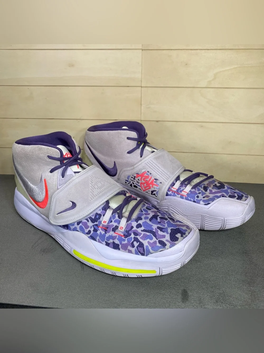 Nike Kyrie 6 Asia Irving Purple Men's Size 18 Basketball Shoes CD5031-500